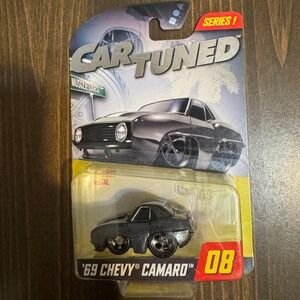 NEW Car Tuned '69 Chevy Camaro #08 Walgreens Exclusive Series 1 MGA Grey